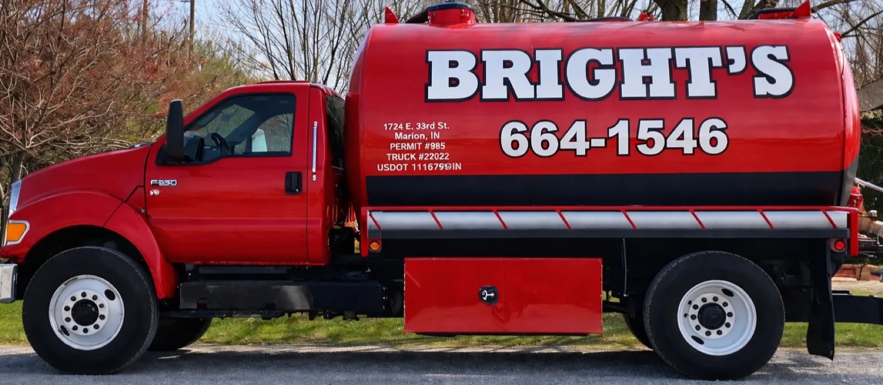 Bright's Septic pump truck, Marion, Indiana